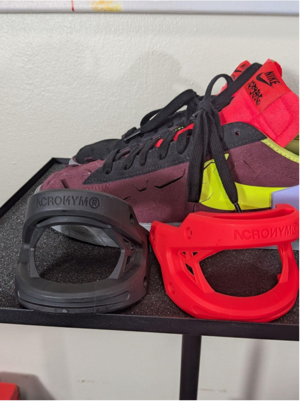 Nike Blazer Low X Acronym Shoes Mens Size 9.5 Multicolor Sneakers DN2067-600 - Picture 2 of 11